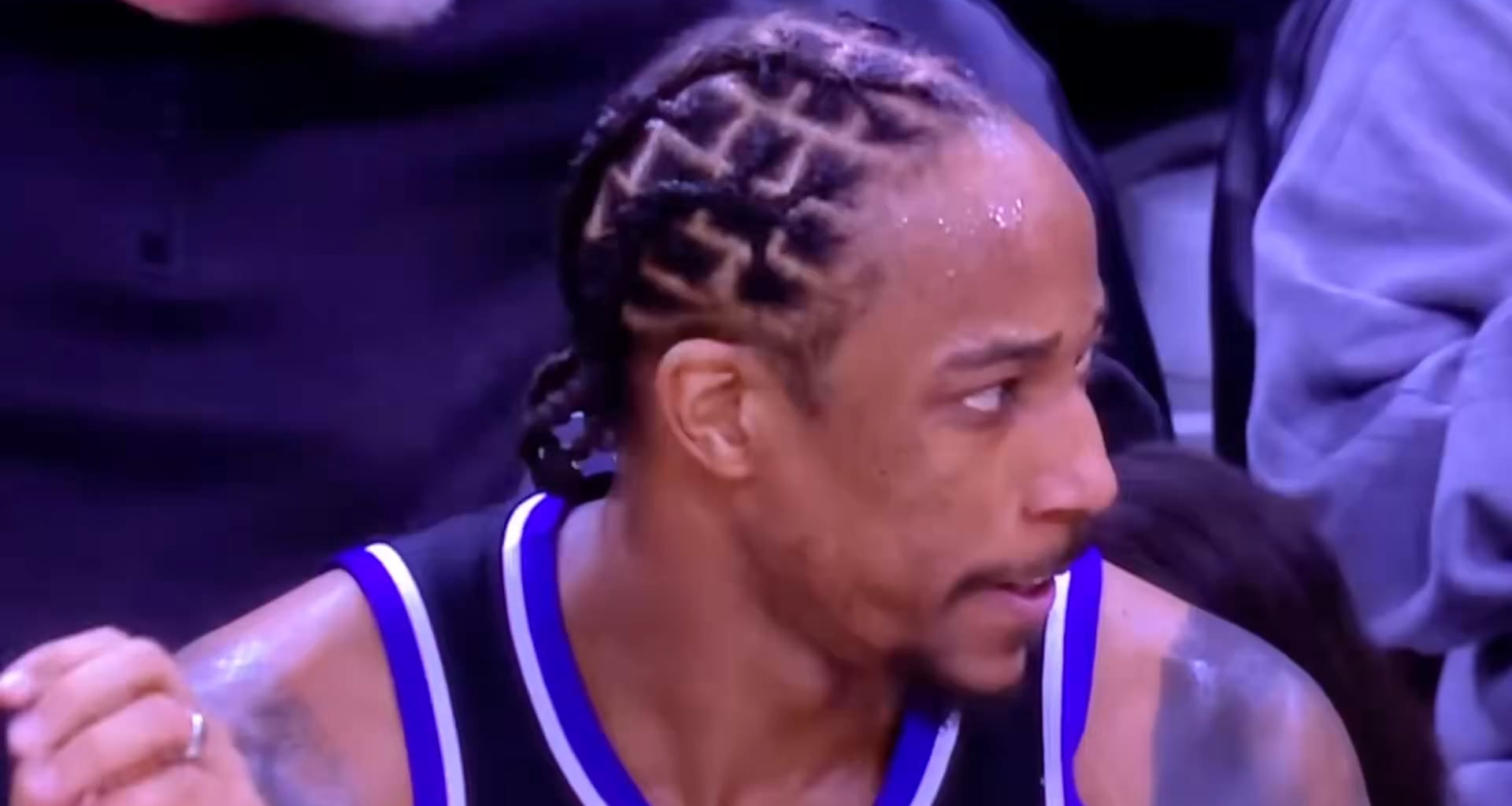 There were some people in this sub who were upset with Bam for hugging it out with DeRozan after the game, but they didn't mention the fact that Bam DID STAND UP for Pelle Larsson during the game.