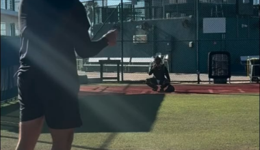 Jared Jones on Instagram: “😃 1st Bullpen”