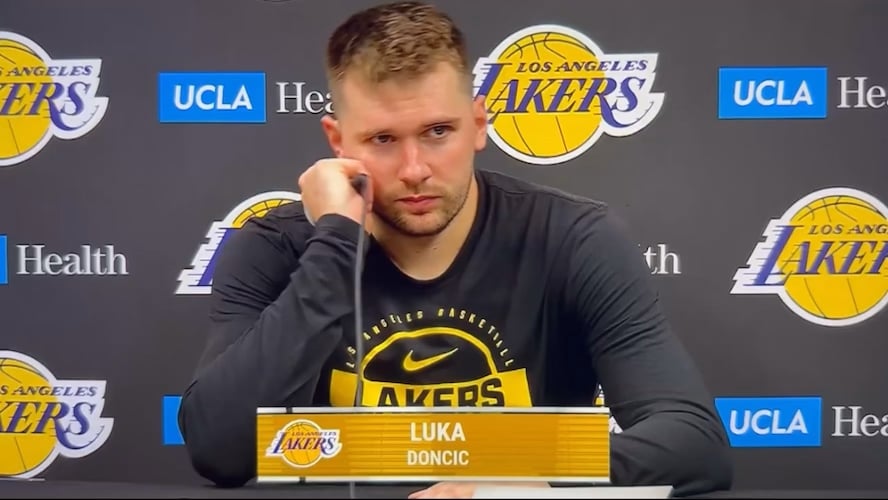 Luka after scoring 46 tonight : “I think I was just being aggressive, see what the defense gives you. I said prolly JJ’s gonna be mad I took 25 shots. He’ll tell me to pass more... I’m kidding.” 😂
