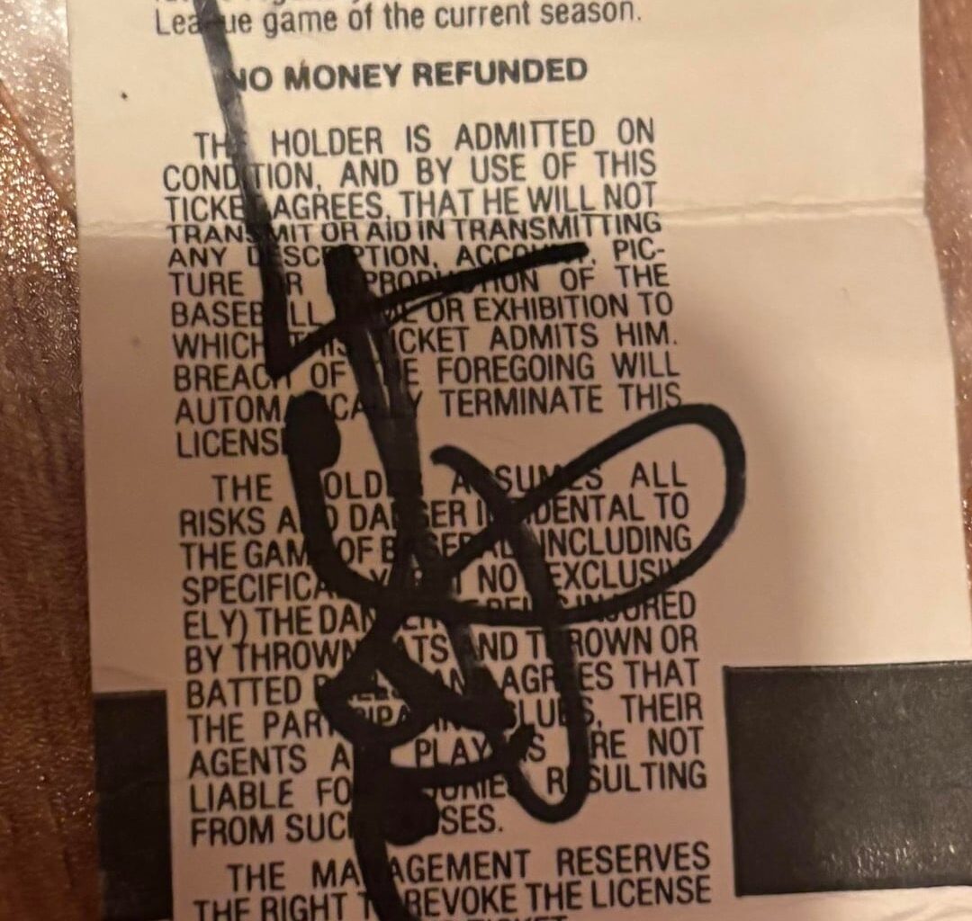 Whose signature is this?