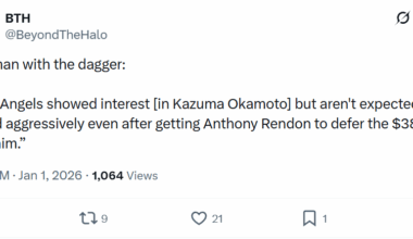 Angels appear to be out on Okamoto