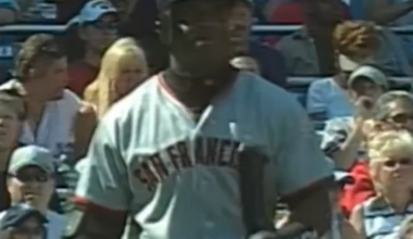 2 GOATS 1 AT BAT: Barry Bonds faces Mariano Rivera for the first and only time in his career.