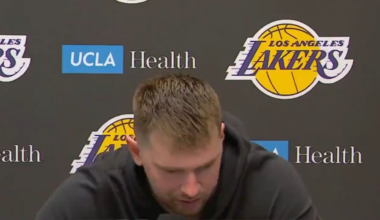 Luka: "Obviously, there's always going to be emotions, I was happy to be back in Dallas, I went to my house. I really appreciate how the fans cheered for me when I was introduced. I was here seven years, I still got a lot of friends here, I'm happy to be back a little bit."