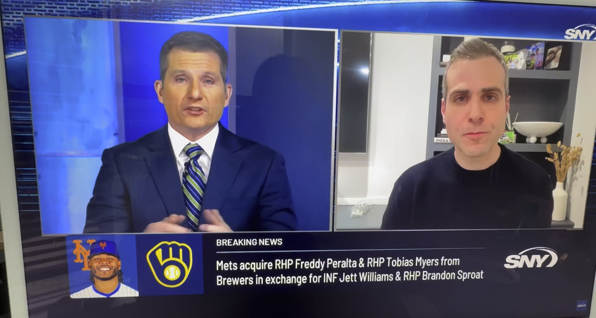 “The mets gave up a ton’ well, that makes me feel better about it. We’ll miss Freddy, though…