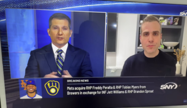 “The mets gave up a ton’ well, that makes me feel better about it. We’ll miss Freddy, though…