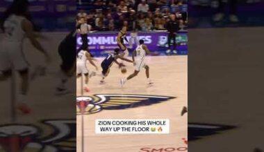 (NBA): Amazing take by Zion Williamsom!