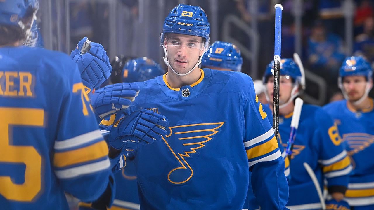 Mailloux signs one-year extension with Blues | St. Louis Blues