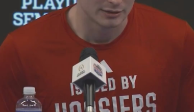 Fernando Mendoza giving sincere credit to his teammates & pinpointing what he can improve on🎯