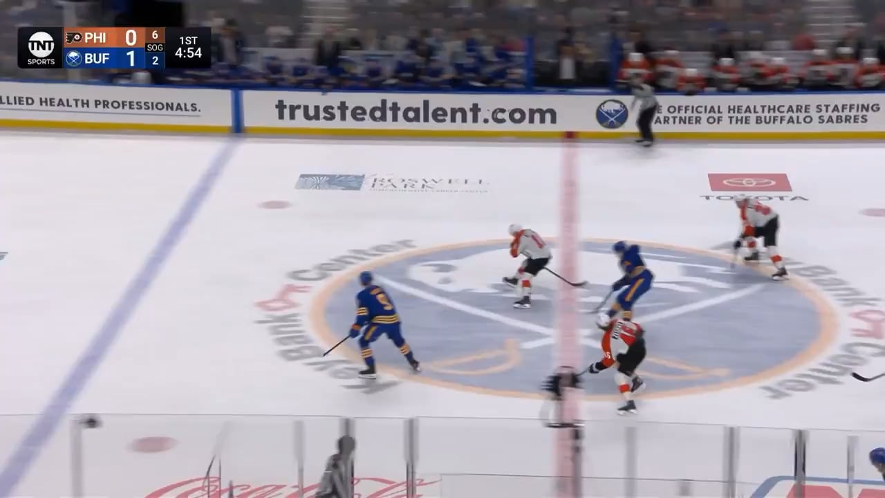 Doan and Östlund what a play! Doan strips the puck carrier at center ice, gets it to Östlund and he finds Samuelsson who snipes it