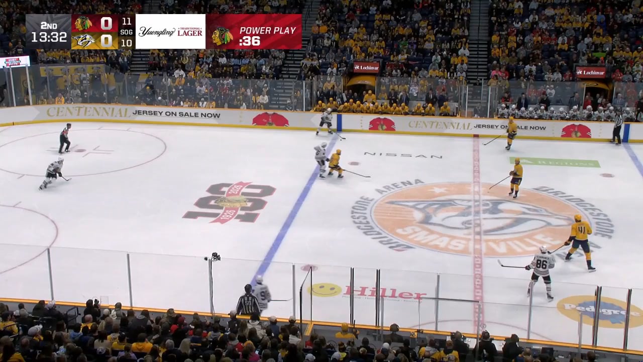 What a play by Connor Bedard, who sets up Tyler Bertuzzi on the power play for his 23rd goal of the season