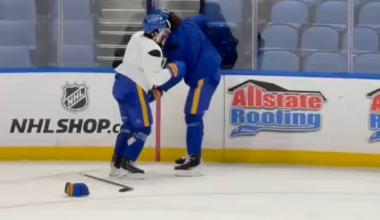 Krebs teaching Power how to be a dog