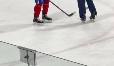 Long discussion between Slaf and MSL after practice