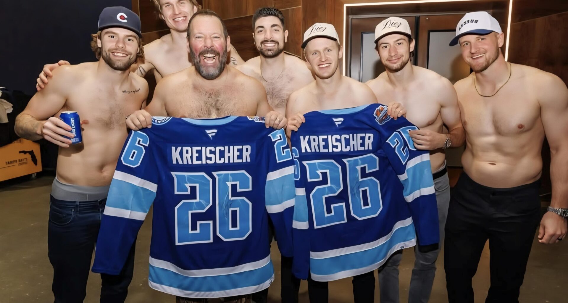 Our boys at the Bert Kreischer show