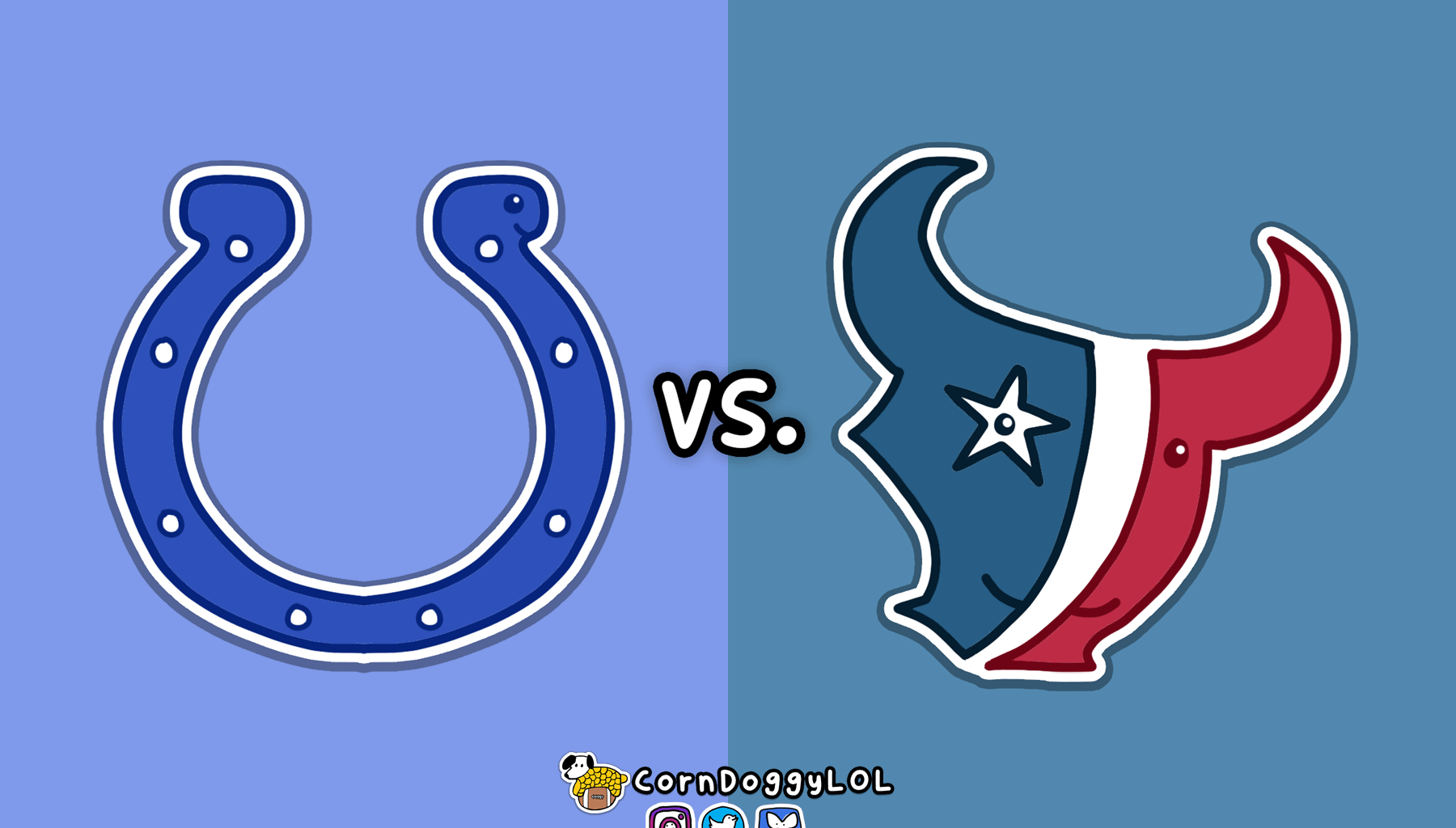 Indianapolis Colts Week 18 New Years Doodle :)