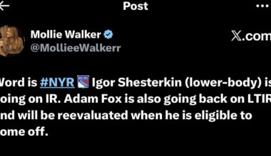 Igor on IR, Fox back on LTIR (????)