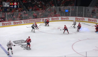 Ryan Donato wastes no time scoring his 10th of the year off the Ilya Mikheyev shot, just over a minute into the game