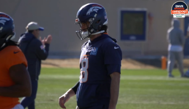 Jarrett Stidham always high-fived Bo Nix during warmups before practice this season. He kept that tradition alive today as his friend recovers from surgery