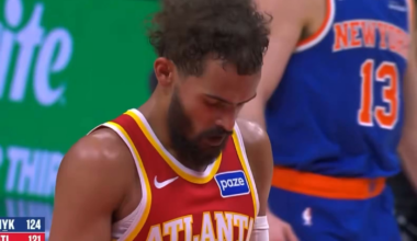 I just realized this was Trae Young's last game as a Hawk. Booed in his own home court in a loss to the Knicks.