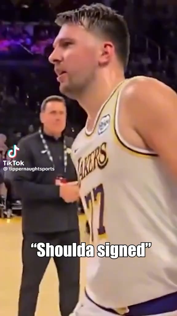 Lip reading the exchange between Schröder and Luka