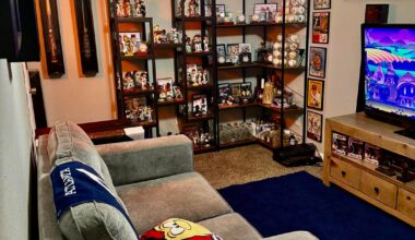 Finished my husbands man cave!