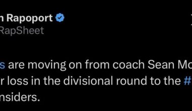 Buffalo Bills have fired Sean McDermott