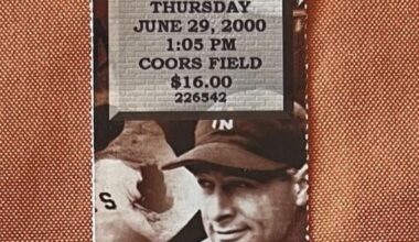 Old Rockies stubs help