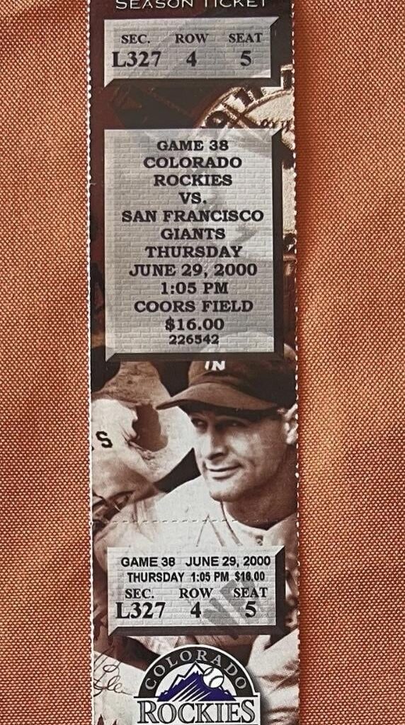 Old Rockies stubs help
