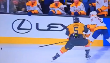 Saw it mentioned but no video, this is the Stamkos stick on Lauzon from bench, fined $2500