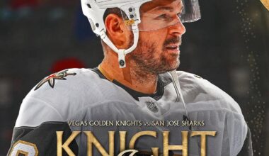 VGK heads down to SAP on a back-to-back to face the San Jose Sharks— time to get the harpoons out!