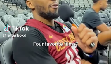 Cavs core four picks their four favorite movies(cavs x letterboxd)