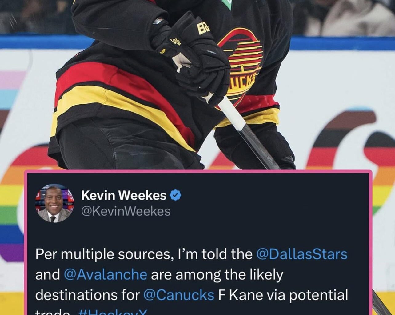 Per sources DalASS, Avs, and Canucks in talks about possible Kane trade