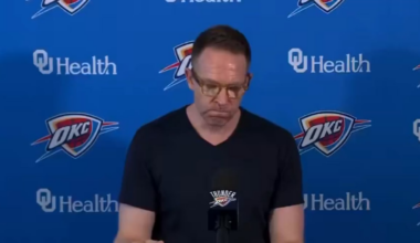 Sam Presti on April 20th, 2023: “The sky falls on every NBA team at least two times a year… You may play horrible for weeks, it may be a month. You don’t want to have several months…"