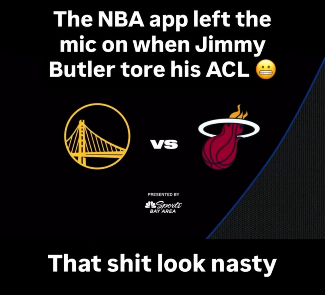 NBA App left Arena Audio On when blacking Out. Man I miss Jimmy already 💔