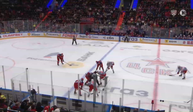 Prokhor Poltapov strikes again and marks his 100th point in the KHL