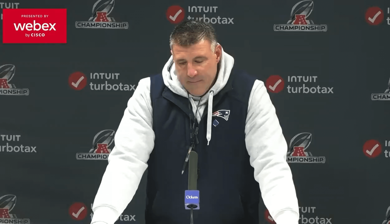 Reporter: “How's Darrell Taylor gotten acclimated so far?”

Mike Vrabel: "Uhhhh. Yeah. We released Darrell Taylor. We’ll put that out here at 4:00. So not very well.”  😭😭😭