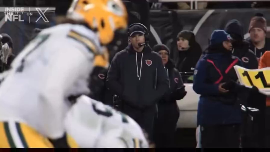 [Captain Caleb] Ben Johnson yelling “GET HIS ASS!” On that final play just like every #DaBears fan watching did! 😭🤣