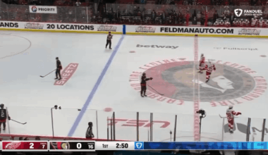 Ben Chiarot slams the penalty box door on the official