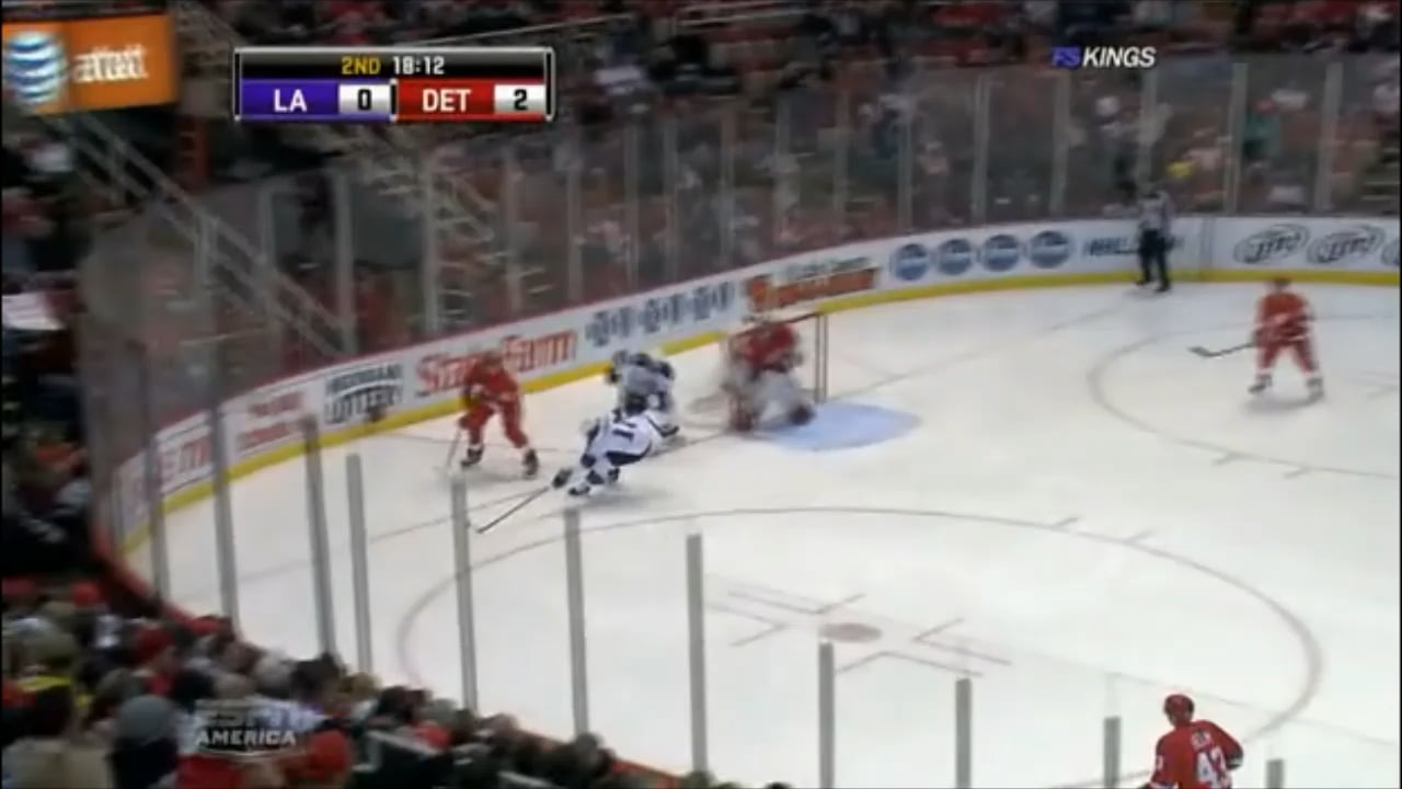 This Day in Kings’ History (2010): “If he falls, it’s too many men on the ice for Detroit”