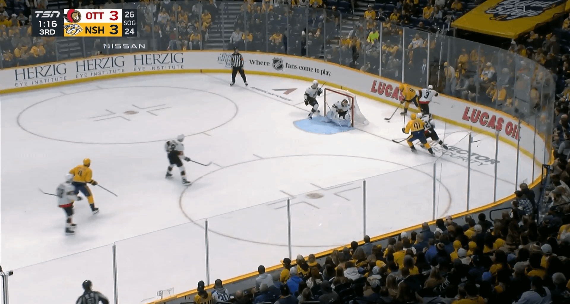 YES, SIR! ANOTHER BLOWN THREE GOAL LEAD FOR REIMER AS STAMKOS COMPLETES THE HATTY!