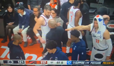 Harden was not having it lol