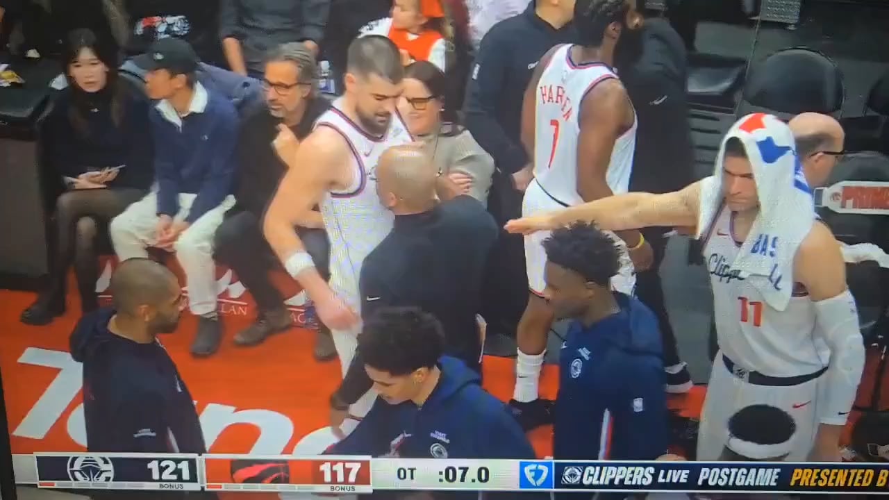 Harden was not having it lol