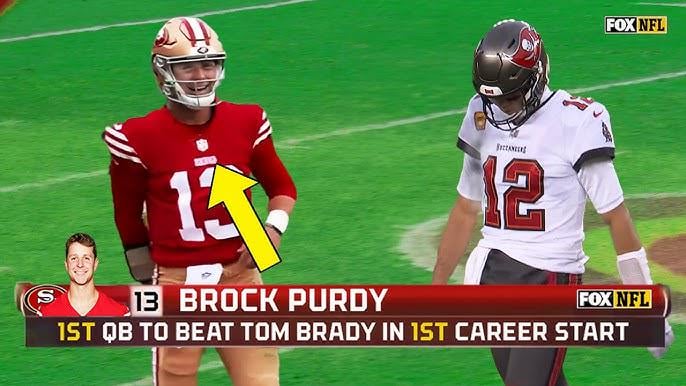 Perspective: Watching a lot of backups and 3rd stringers today should remind everyone how lucky we are Brock Purdy looked like a legit starting caliber NFL QB from the very first minute he saw the field and we got him with pick 262.