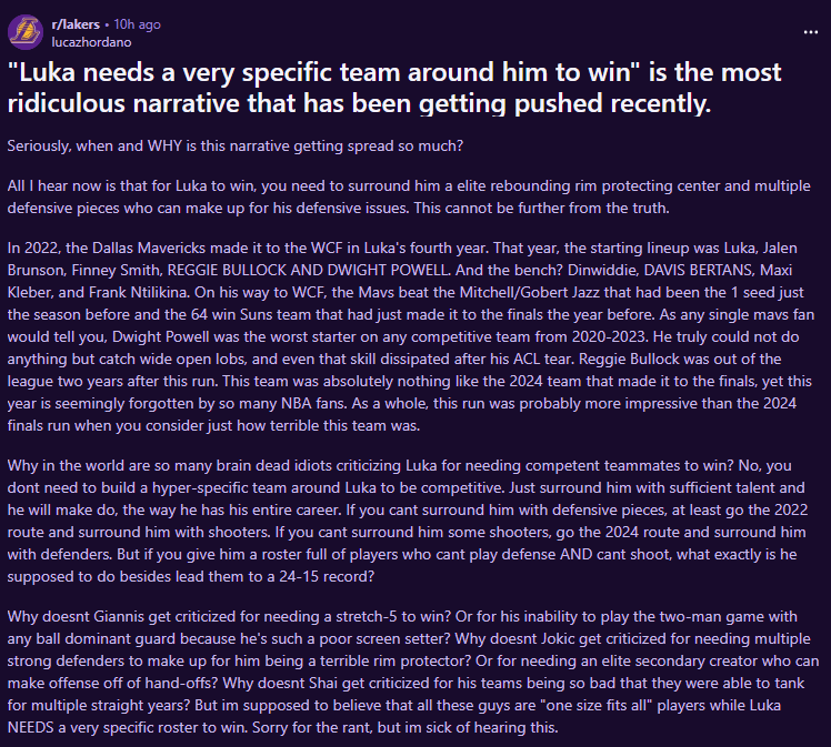 Laker fans are just dumbasses