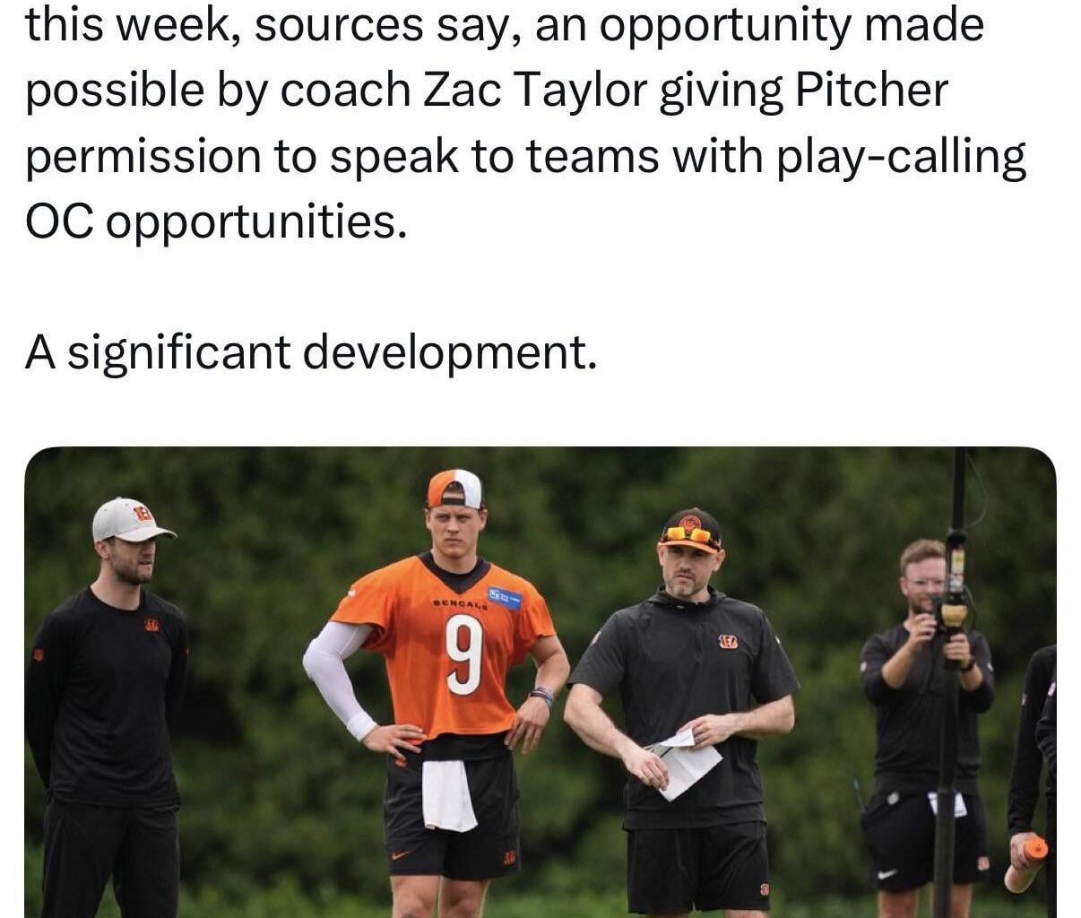 Dan Pitcher to interview for OC