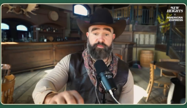 Travis shared his thoughts on (a possibly shirtless) Eric Bieniemy returning to the Chiefs