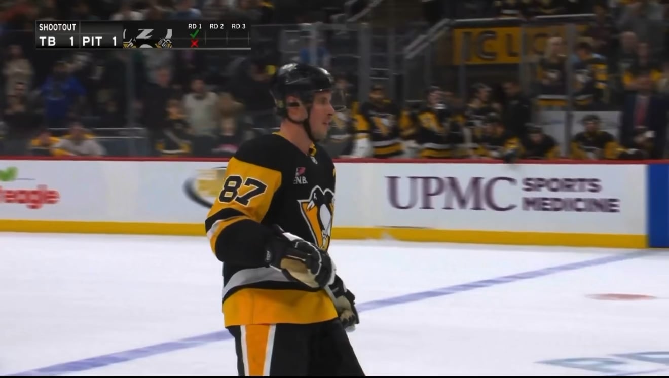 Sidney Crosby quick hands
