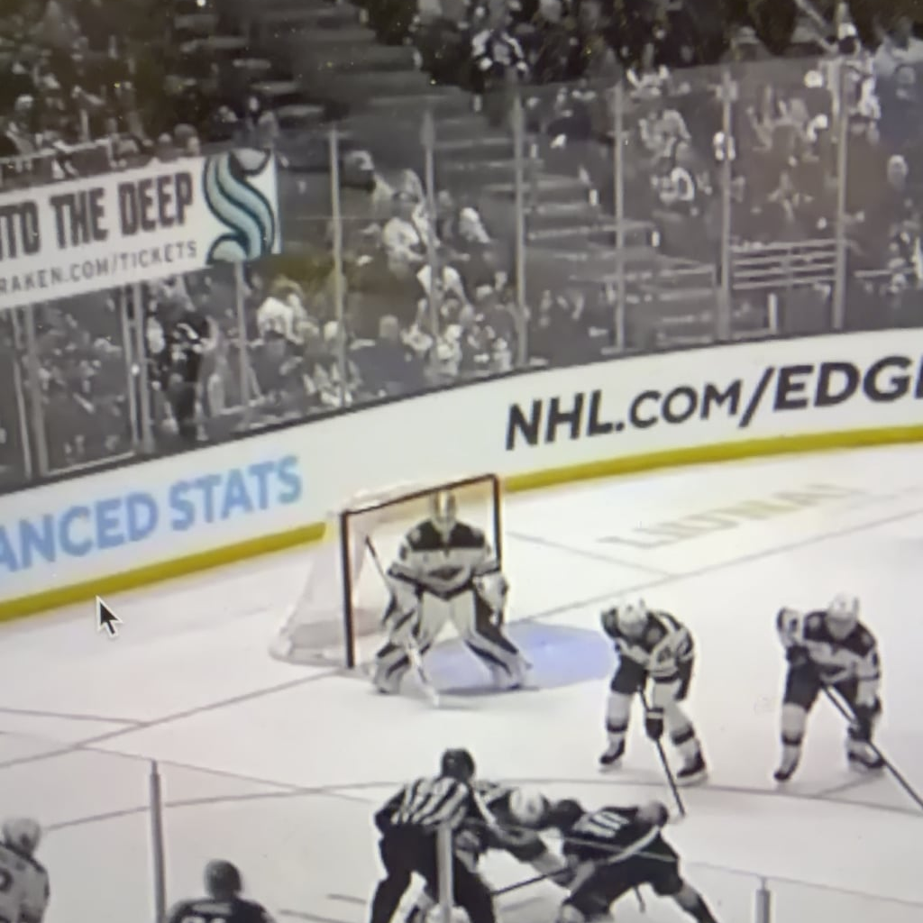 I noticed this play from Wallstedt while catching up on highlights and just… wow.