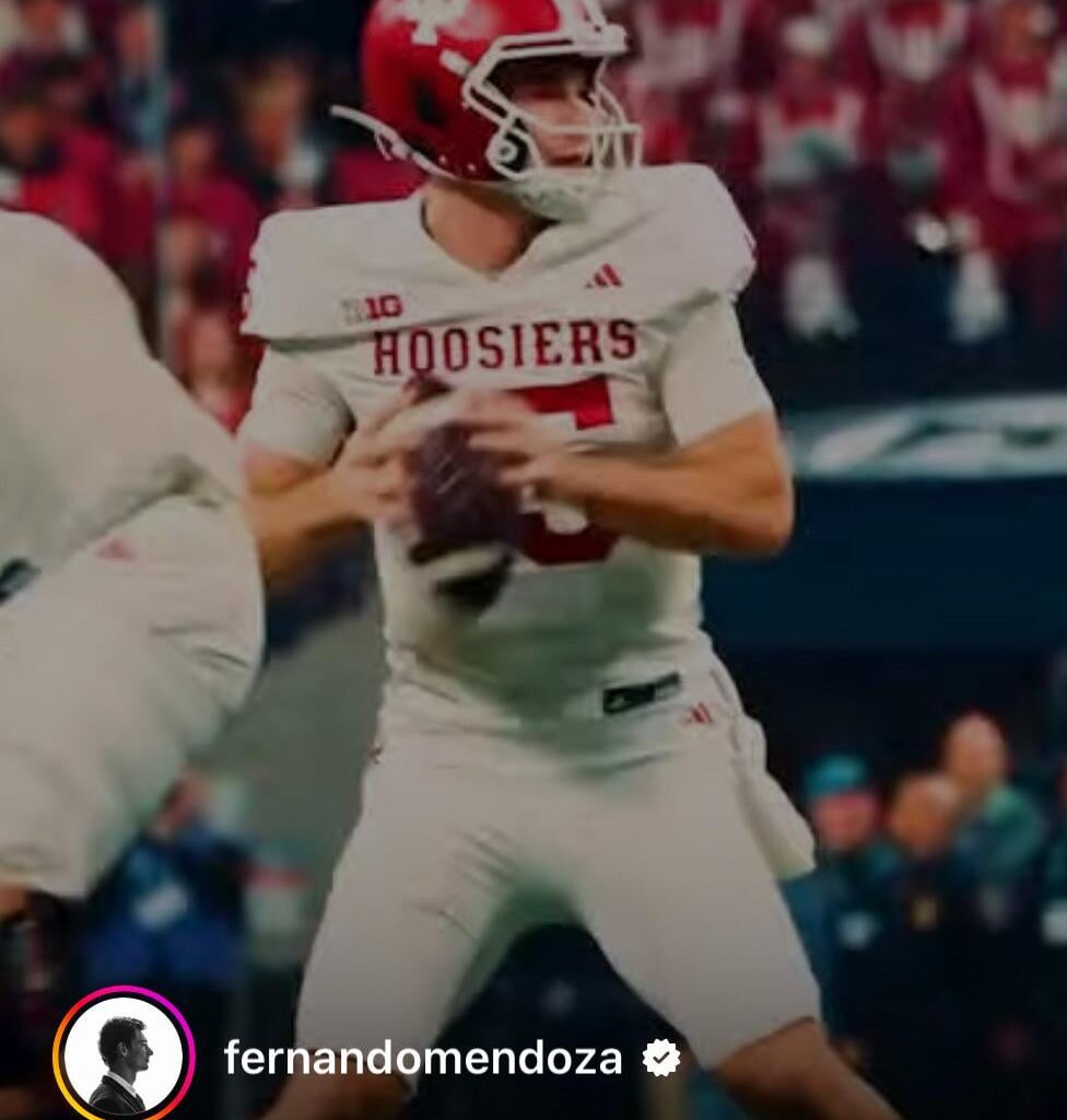 Mendoza declares for the NFL Draft via Instagram 🚨🚨🚨