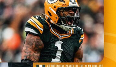 Micah Parsons has been named a finalist for AP NFL Defensive Player of the Year