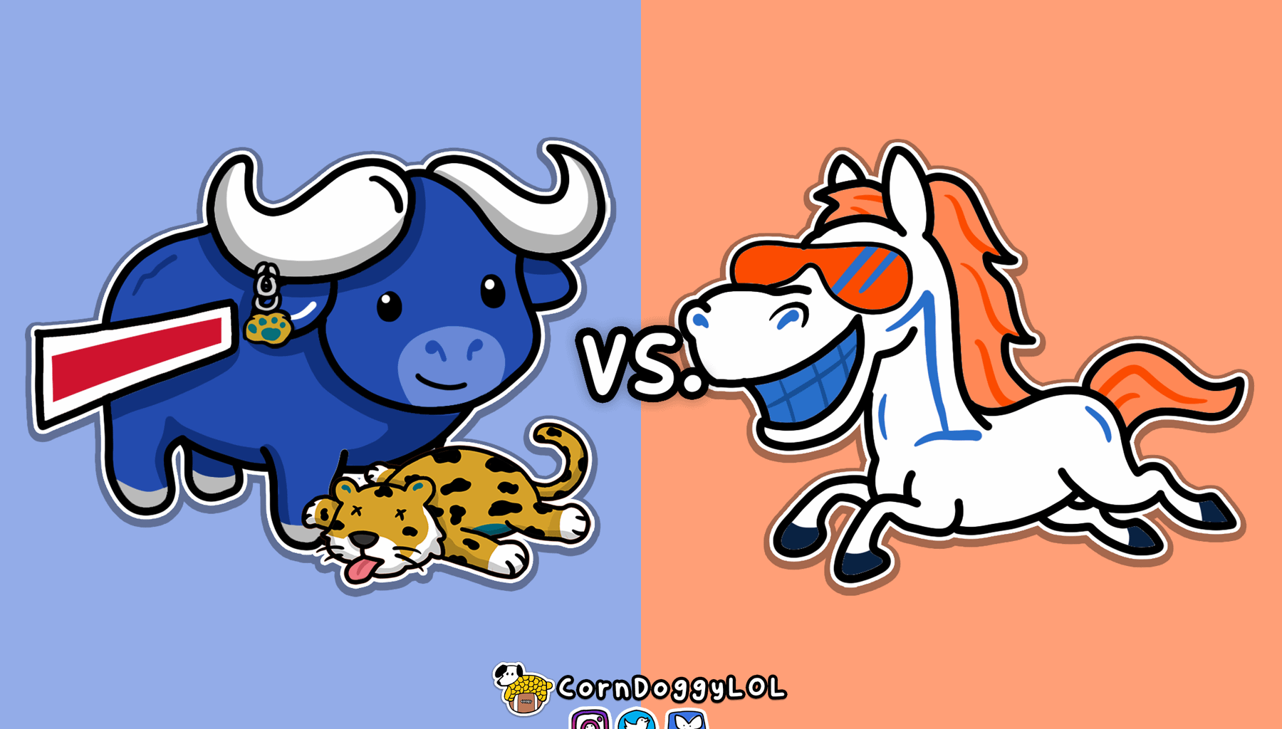 Denver Broncos AFC Divisional Round Matchup Doodle :)